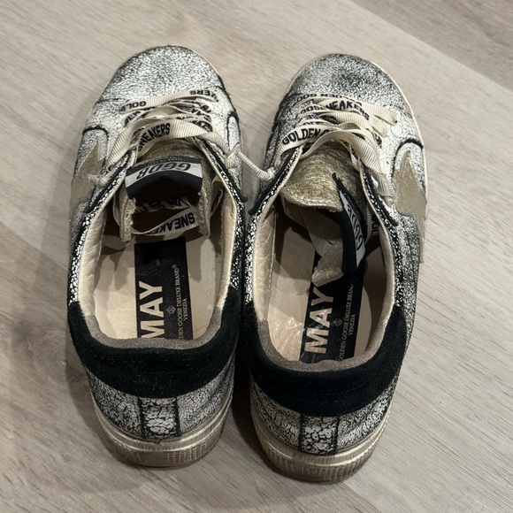 Golden Goose Crackled May Sneaker - Picture 4 of 6